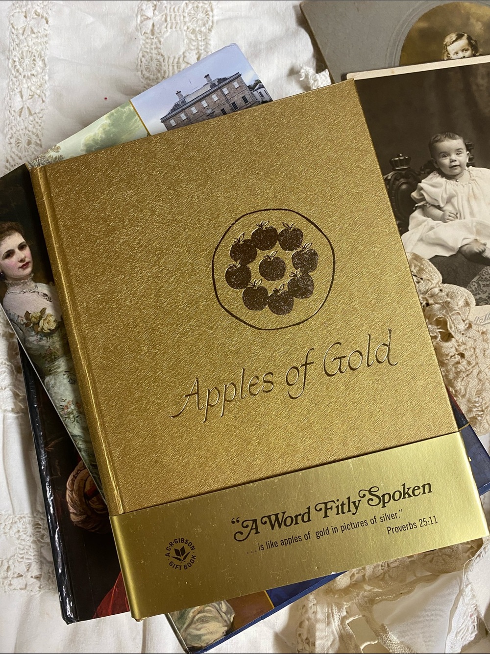 Apples of Gold Hardcover Book - Gold BRAND NEW